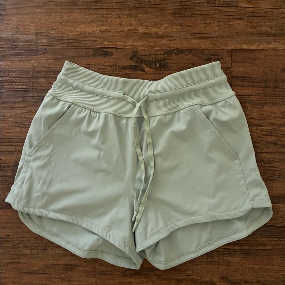 Travis Mathew Women's Athletic Shorts in Light Green